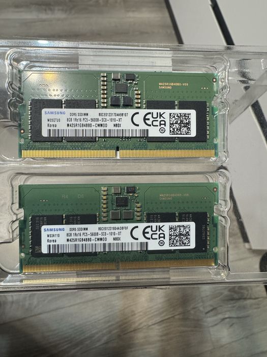 Sodimm DDR5 2x8GB Samsung 5600mhz