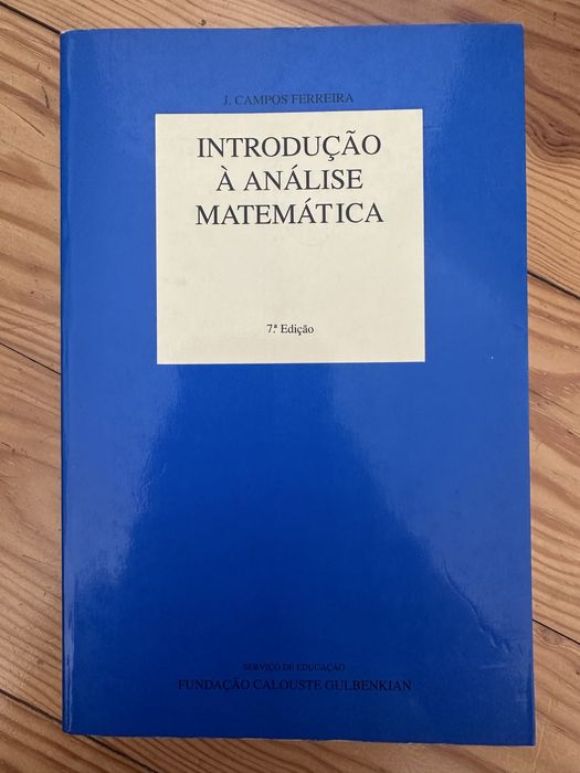 Introdução à anàlise matemática