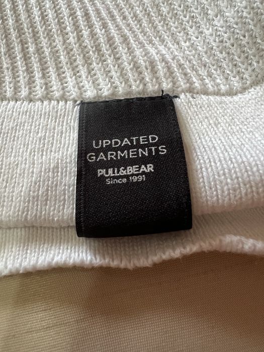 Camisola branca Pull&Bear malha fina - tamanho S