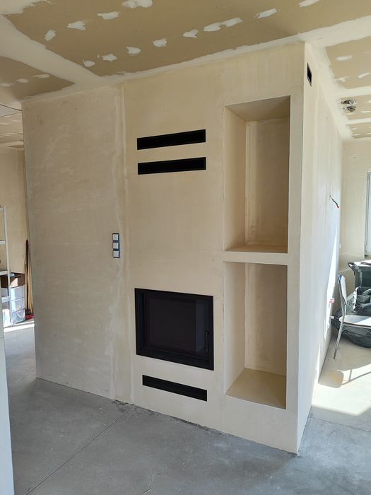 Kominek nowoczesny Antek deco 10 kw z montażem