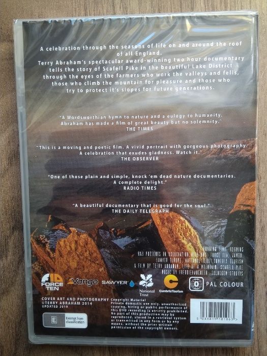 Seria płyt DVD Life of a mountain by Terry Abraham BBC