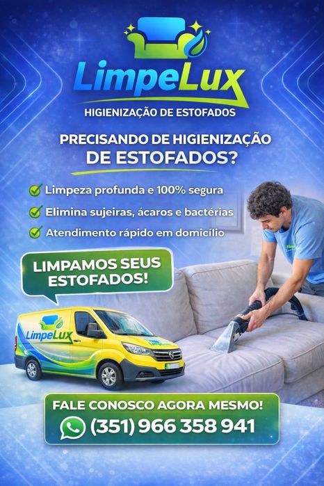 Limpeza de estofados