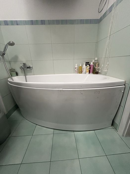 Plastikowy panel przedni wanna osłona osłonka obudowa do wanny biała