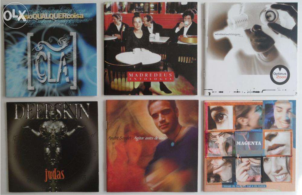 CD's Música Portuguesa (individualmente ou em lote)