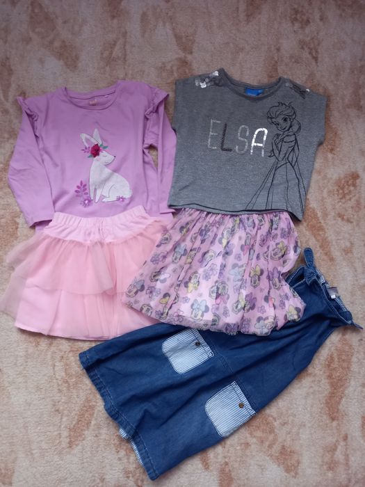 Paka ubrań dziewczęcych rozmiar 110