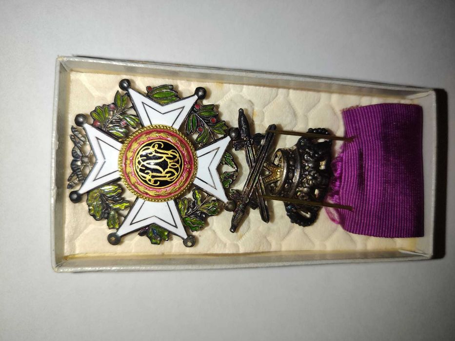 Medalha Cruz de Cavaleiro da Ordem de Leopoldo- Bélgica