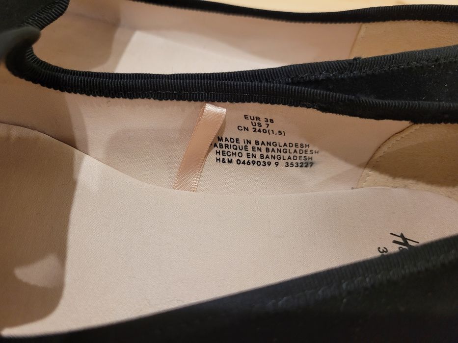 Lordsy, balerinki H&M, rozmiar 38