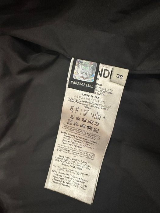 Пуховик Fendi оригінал