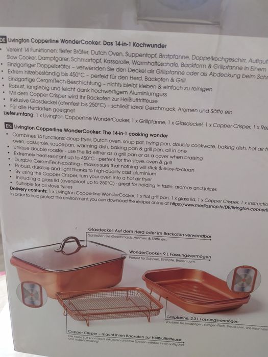 Brytfanna nowe oryginalne opakowanie