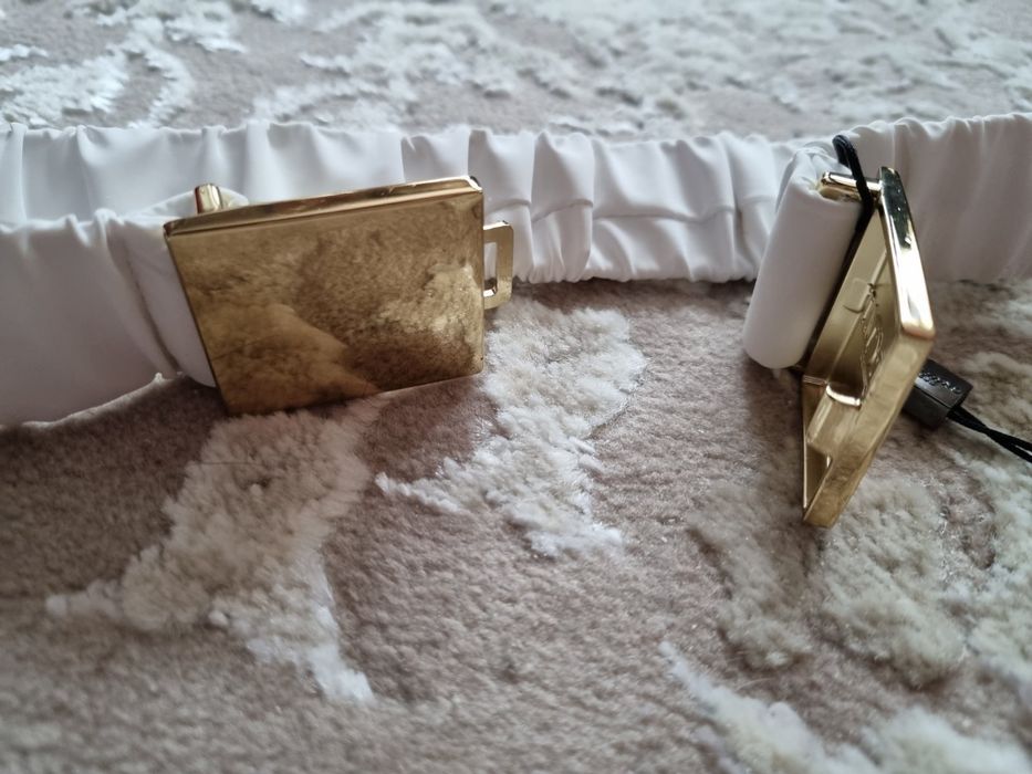 Пояс/ремень резинка белый Guess MARCIANO Оригинал! Новый!