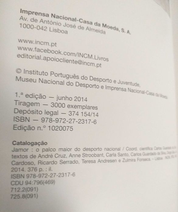 Jamor - O Palco Maior do Desporto Nacional