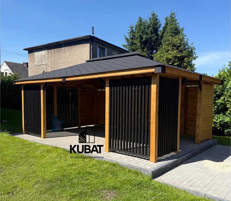 Altana ogrodowa 4x6 | altanki drewniane | nowoczesna altana