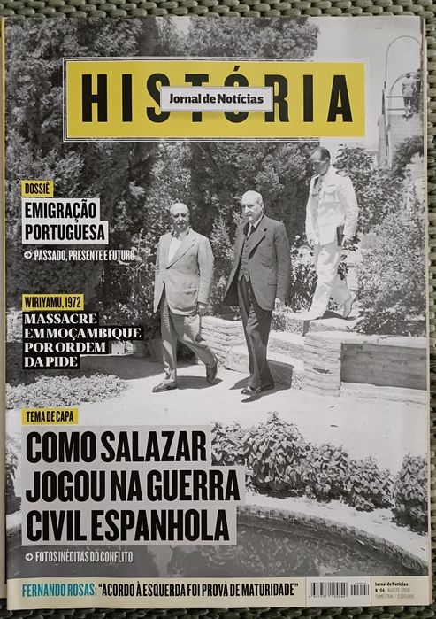Revista HISTÓRIA Jornal de Notícias N° 04. Agosto 2016.