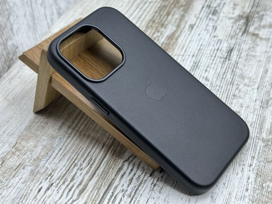 Чехол Leather Case на iPhone 15 Pro Max/ 15 Pro/ 15 Чохол