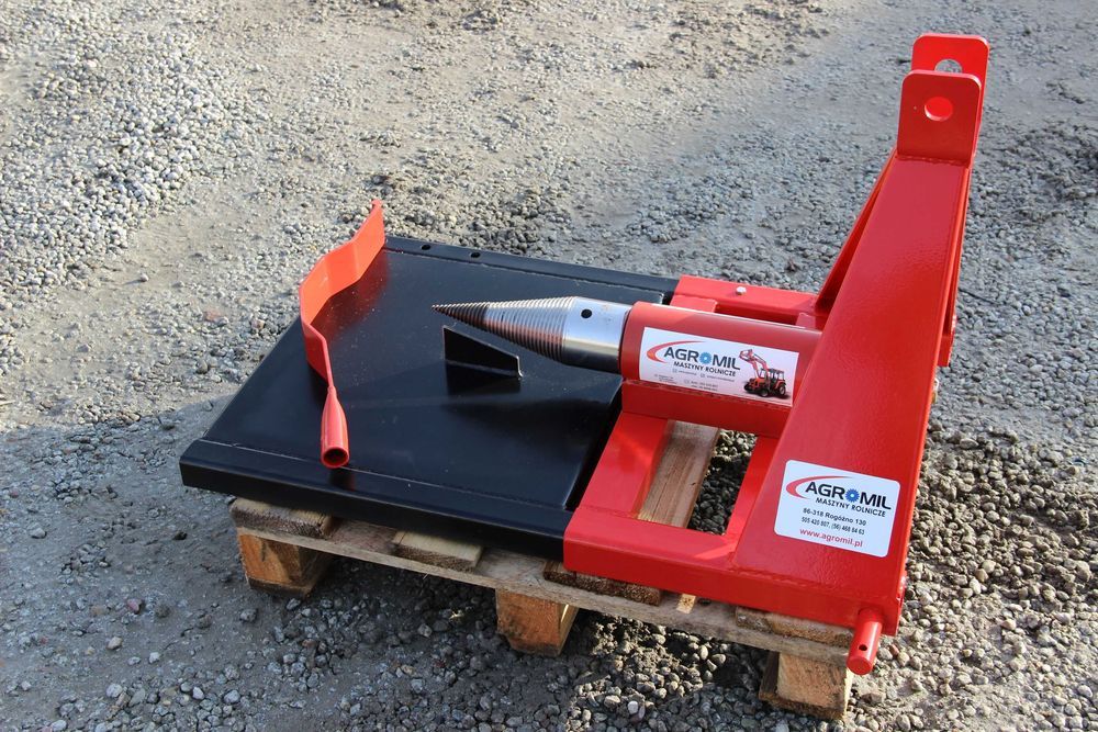 Łuparka świdrowa  do drewna do ciągnika ŚWIDER 100 agro-raf