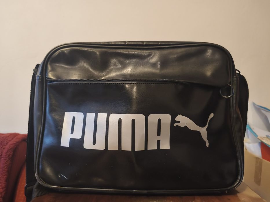 Torba na ramię Puma skórzana