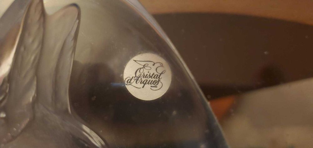 Peças Decorativas Cristal 24%- Vintage CRISTAL D´ARQUES - ANIMAIS .