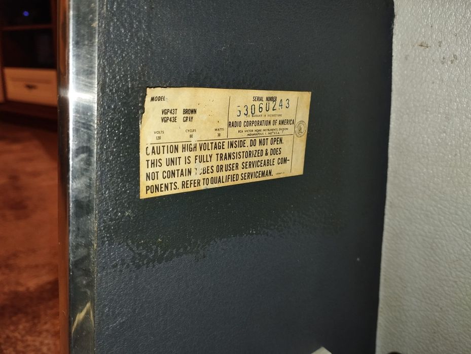 Stary gramofon adapter RCA VIKTOR VGP43