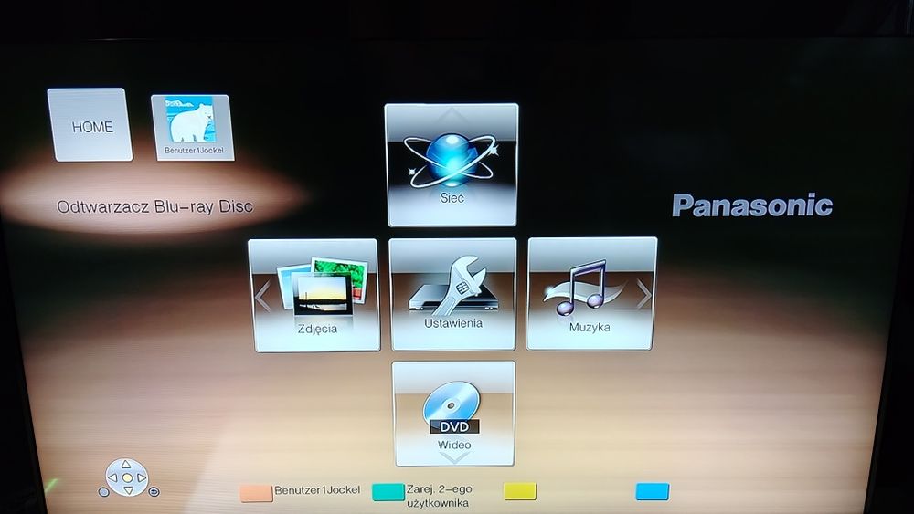 BLU-RAY SD Card DVD CD Player Panasonic DMP-BDT234 HDMI pilot