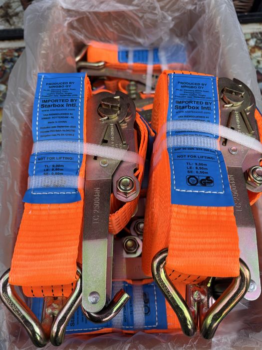 Ремені для кріплення вантажу