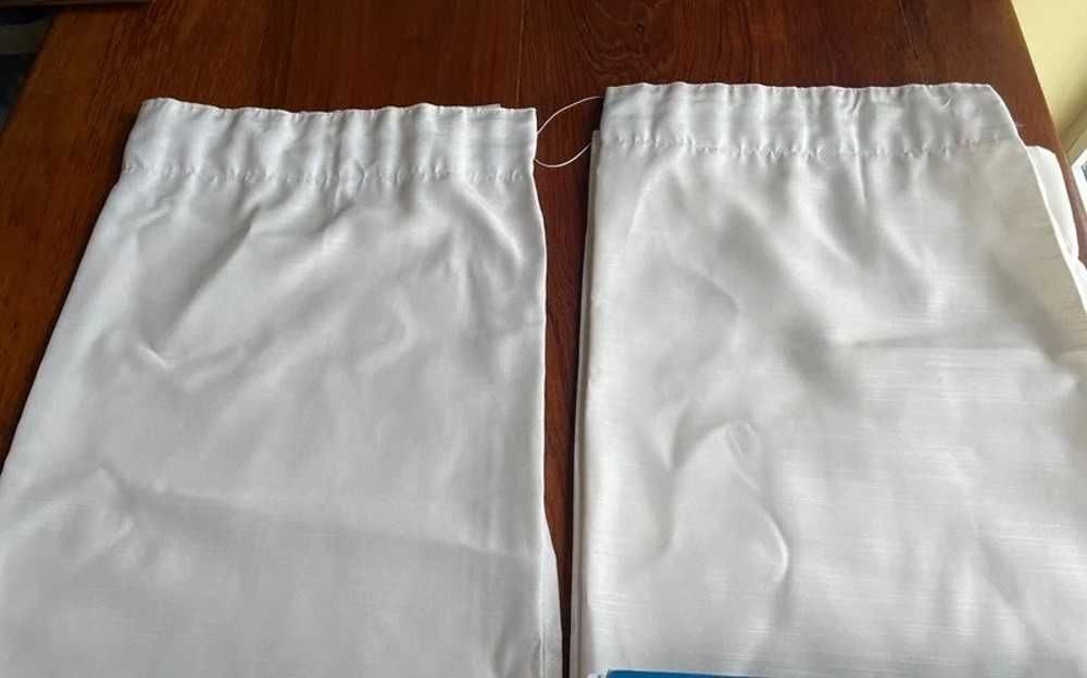 Cortinados creme/ marfim