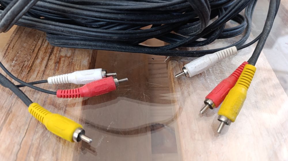 Cabo RCA audio/vídeo 5m metros