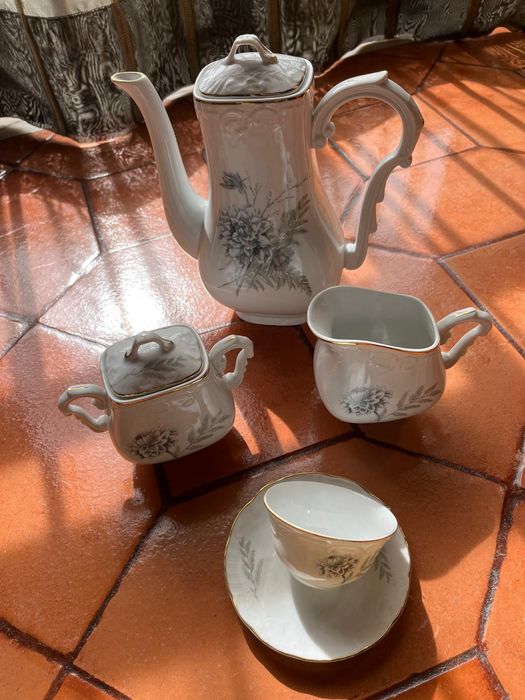 Vista Alegre serviço de chá e de café