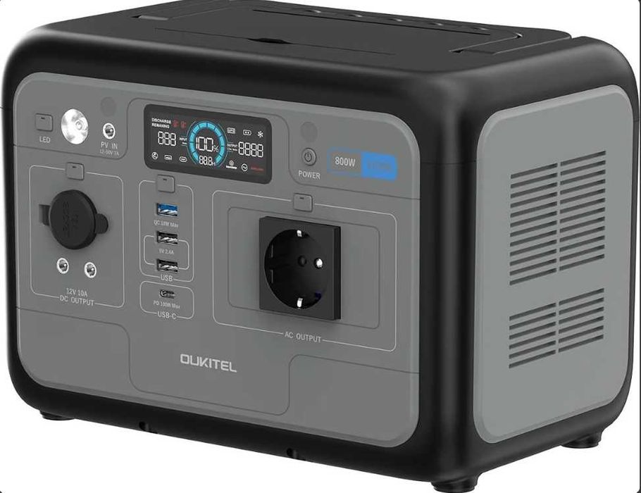 Oukitel P800  LiFePO4  512 Wh, 800-1600W  НОВА ЗАРЯДНА СТАНЦІЯ