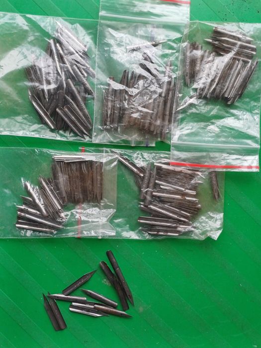 Каллиграфия.Перья  СССР.б/у. 100 шт.#41