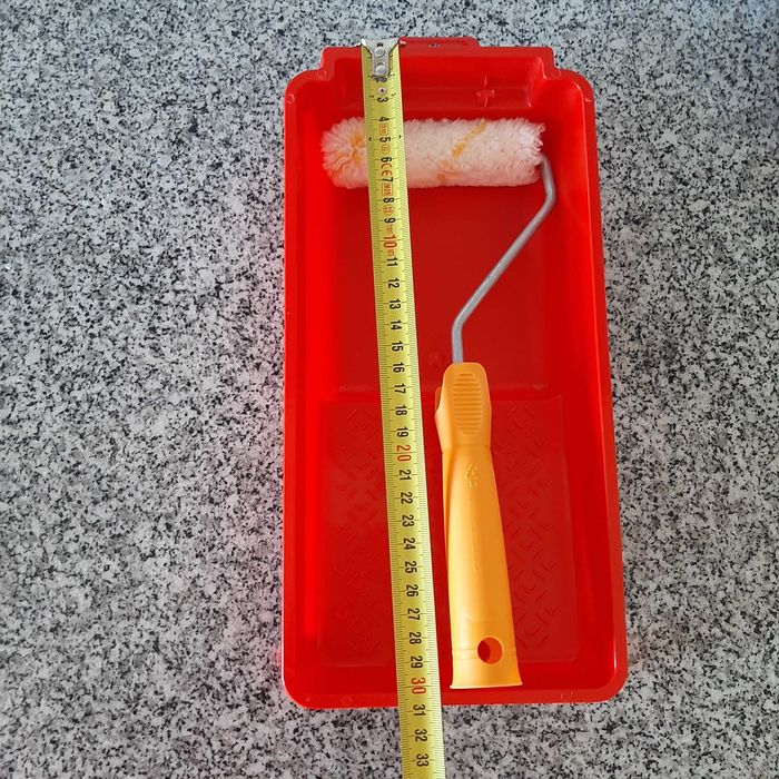 KIT Mini-Rolo Antigota +  mini tabuleiro pintura