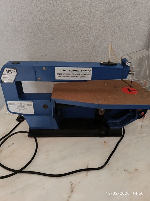 Serra Tico Tico de bancada 16 polegadas.