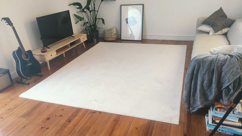 Tapete Novo branco 230x280 cm