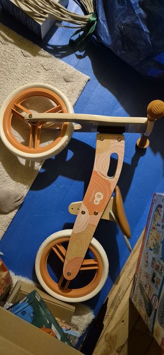 Rowerek biegowy Kinderkraft drewniany dla dzieci