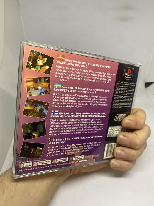 Gra Kingley's Adventure PSX PS1 Play Station pudełkowa