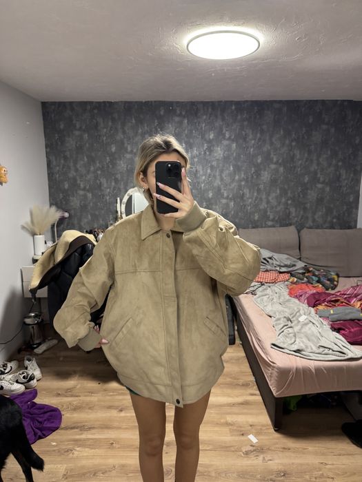 kurtka zamszona emporio armanii