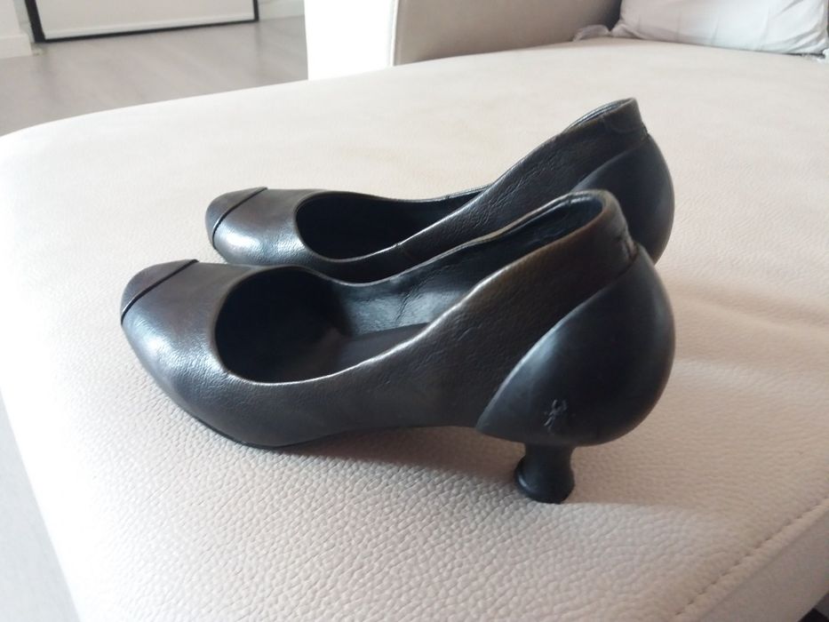 Sapatos Fly London, Preto esverdeado, tamanho 36