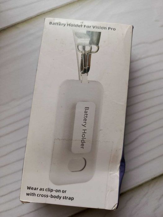 Захисний чохол для акумулятора Apple Vision Pro White