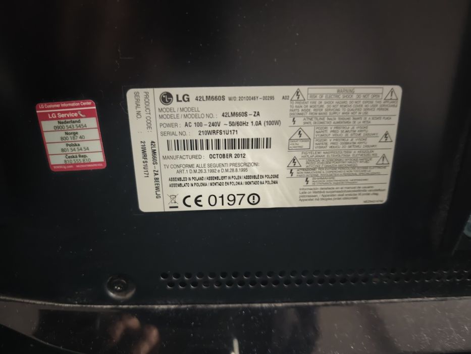 Telewizor LG LED 42 Smart 3d