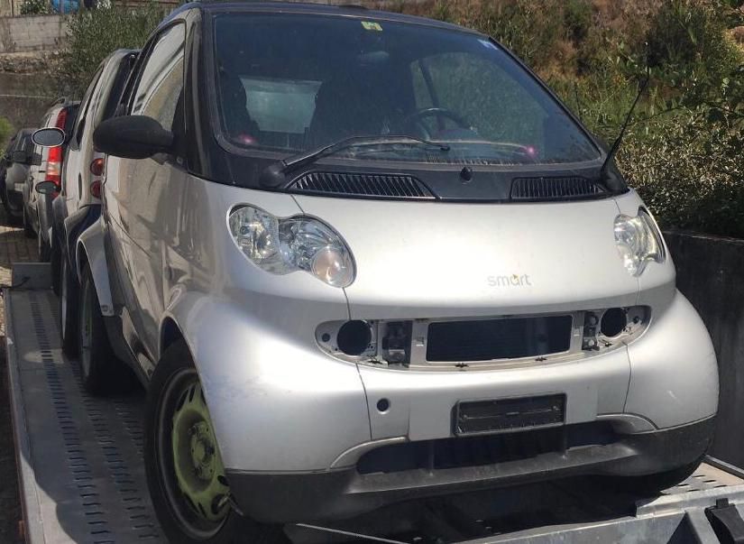 Faróis frente Smart Fortwo 450 2g