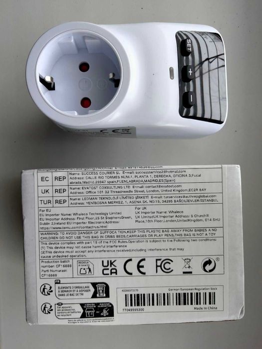 Реле напруги напряжения у розетку AXOTEN. захист защиты приладів.