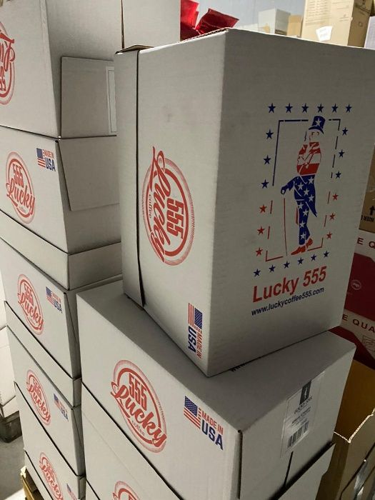 Кофе в зернах "Lucky 555 Manhattan Espresso" (Манхеттен Эспрессо)1020г