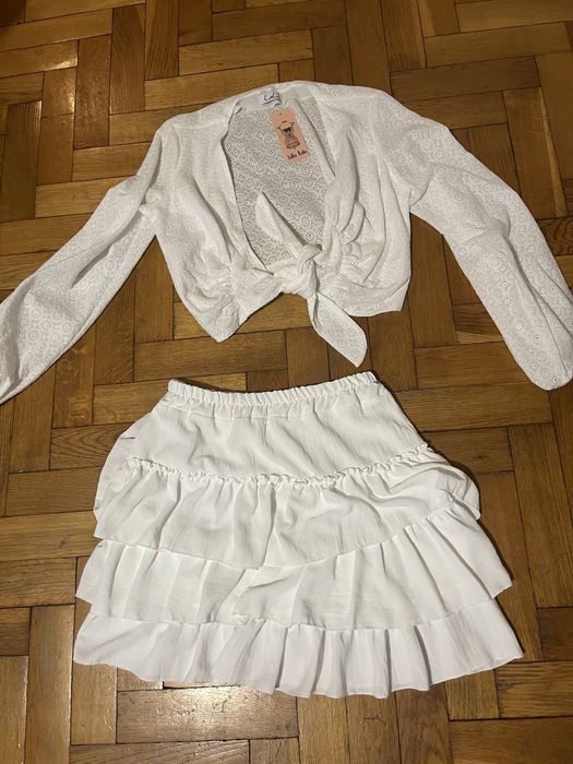 Komplet letni spodniczka top