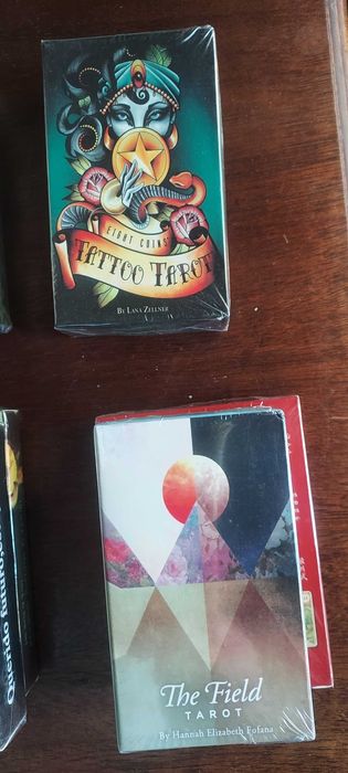 OCULTISMO. ESOTERISMO. ASTROLOGIA. CARTOMANCIA. BARALHOS.portes grátis