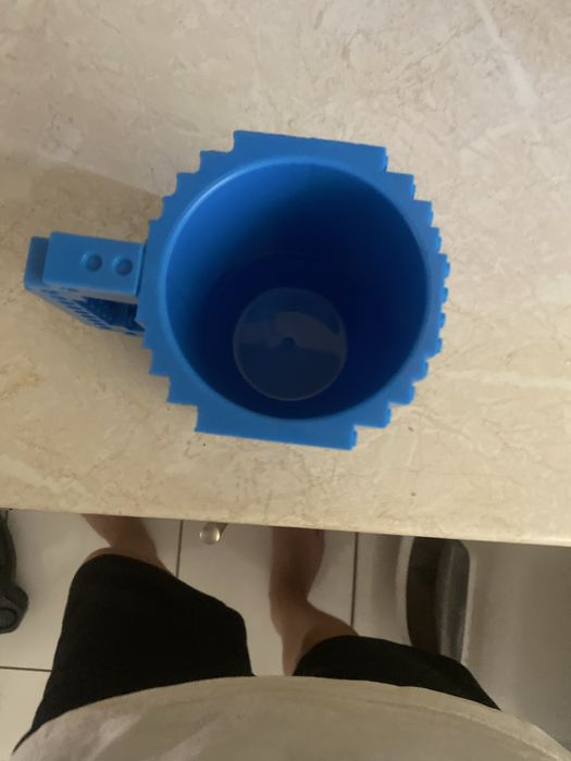 Kubek lego do ozdoby i do picia