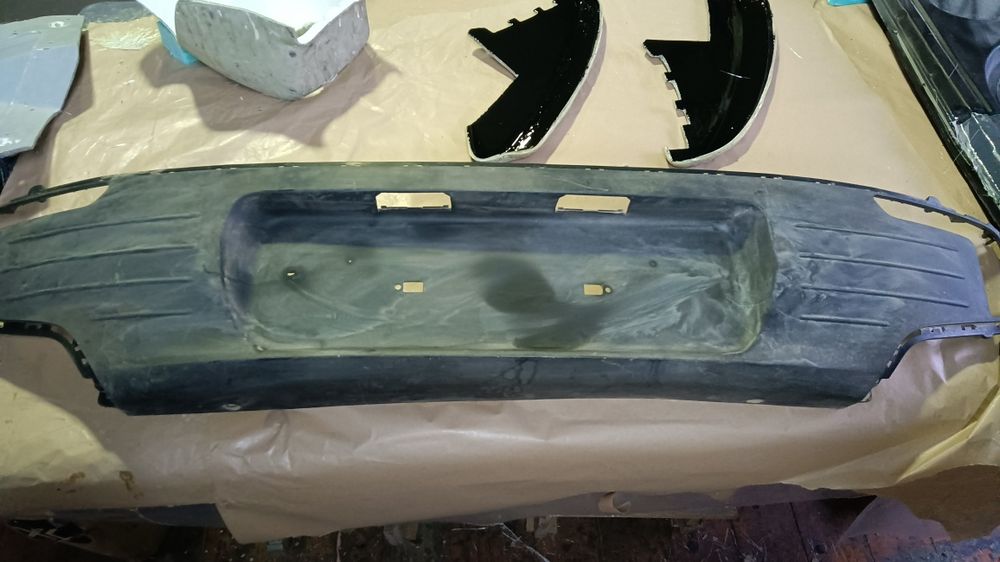 Friso de parachoques de trás do Kia rio lll de 2015