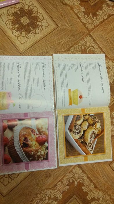 книга торты пирожные пироги печенье маффины новые