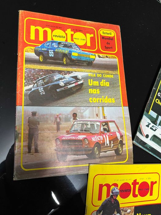 Conjunto de 33 Revistas antigas MOTOR de Formato PEQUENO