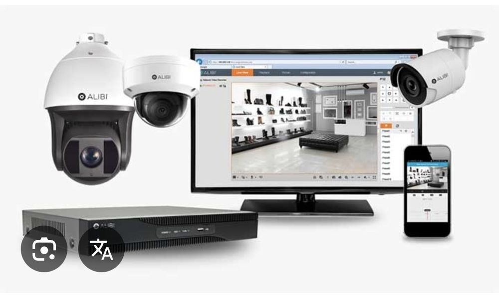 Відео спостереження, камери відео наглялу, домофони сигналізація