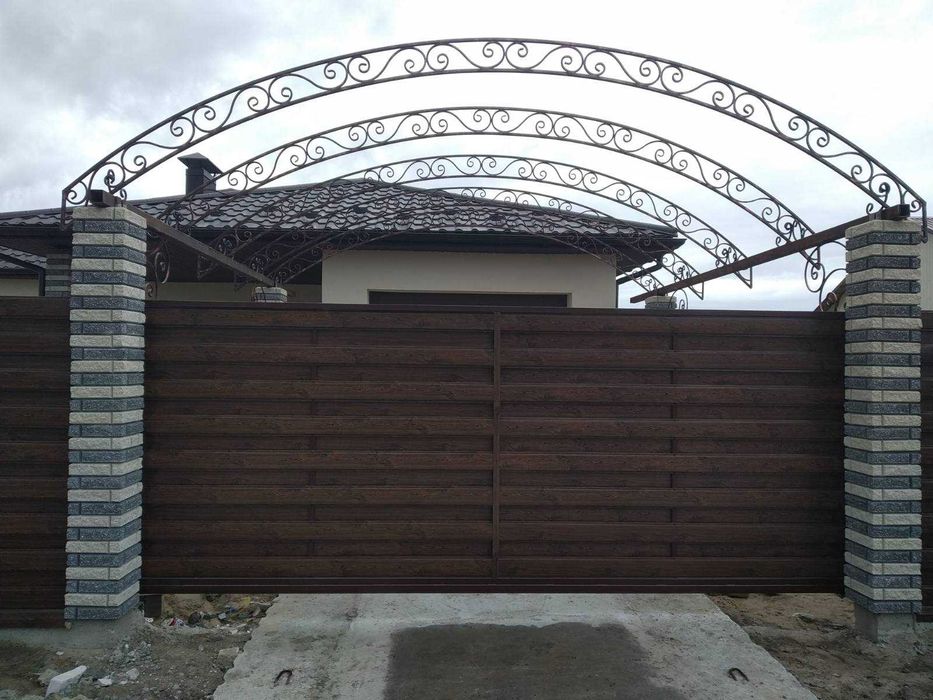 Паркан Жалюзі Металевий Забор Ранчо