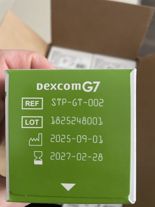 Sensory dexcom g7